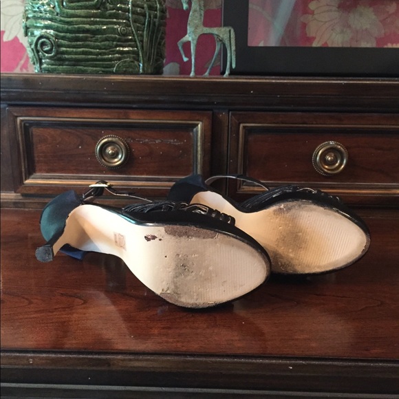 Caparros High Heel Satin Sandals - Picture 6 of 6